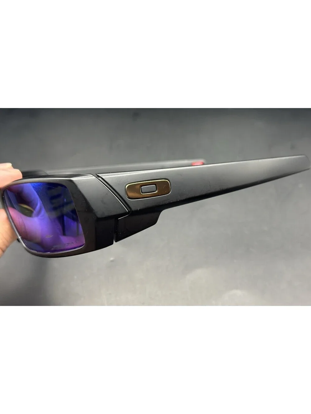 Oakley Gascan Matte Black/Prizm Sapphire Iridium Polarized Lenses